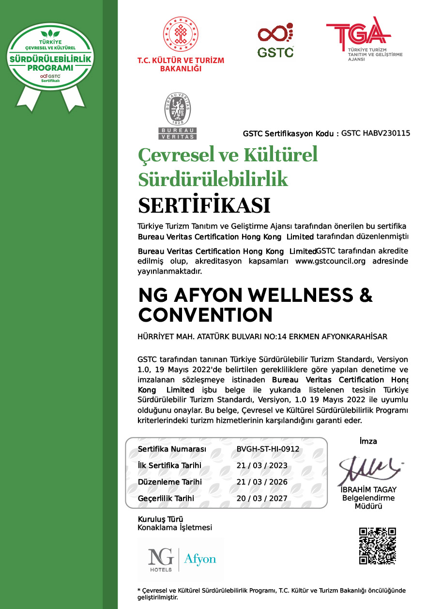 Ng Afyon Sertifika Card
