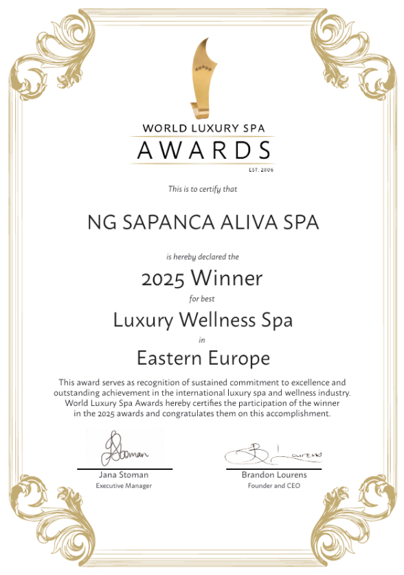 Ng Hotels Odullerimis Ng Sapanca Luxury Wellness Spa
