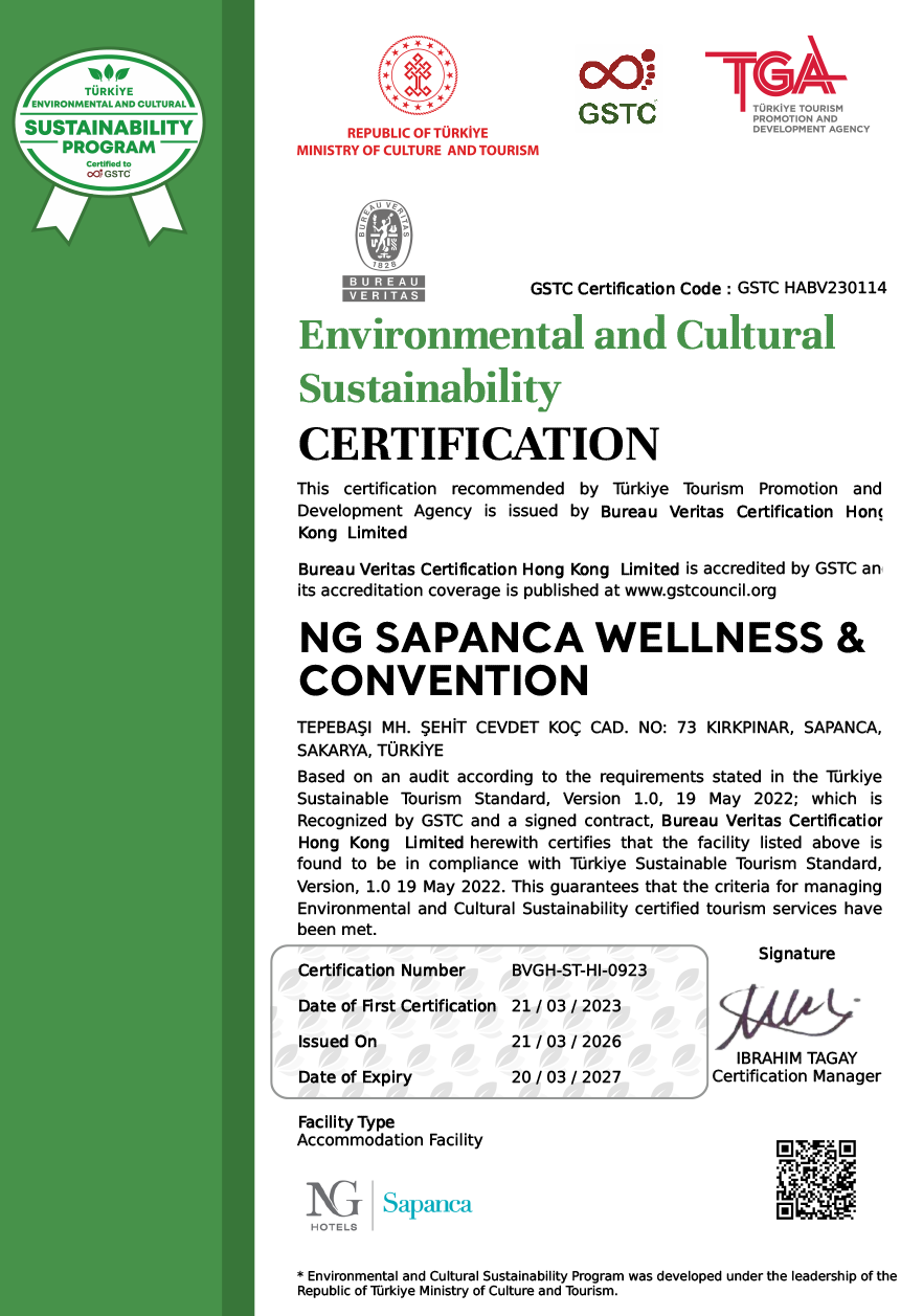 Ng Sapanca Surdurulebilirlik Card En