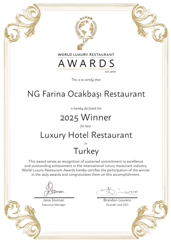 Ng Hotels Odullerimiz Afyon Luxury Hotel Restaurant